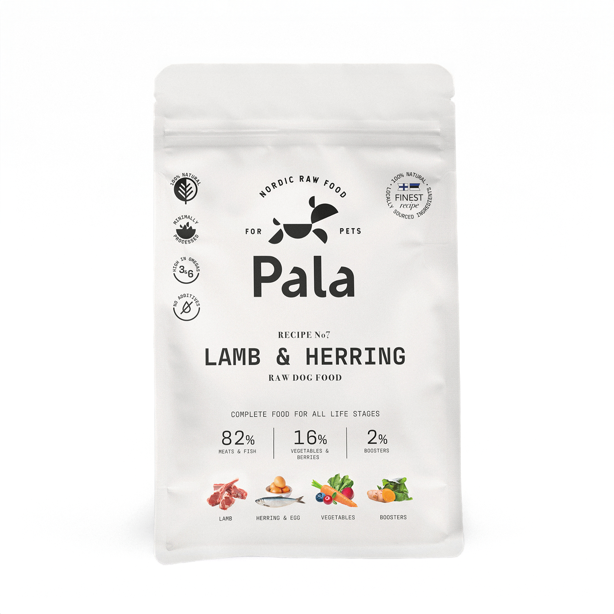Pala Recipe #7 – lam og sild