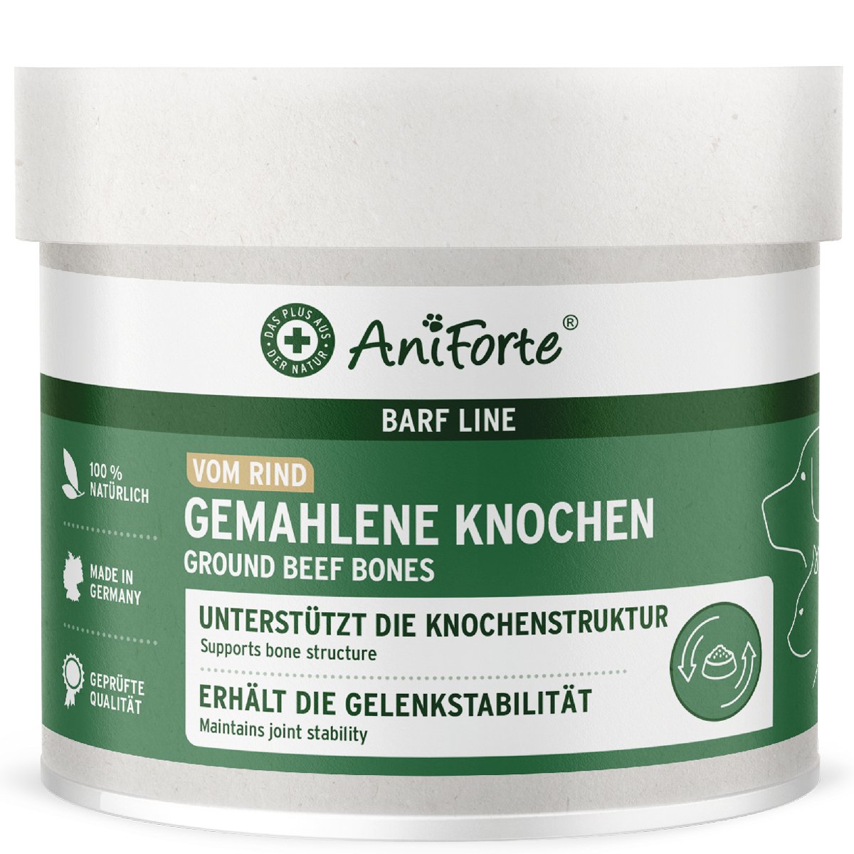 Beinmel av storfe