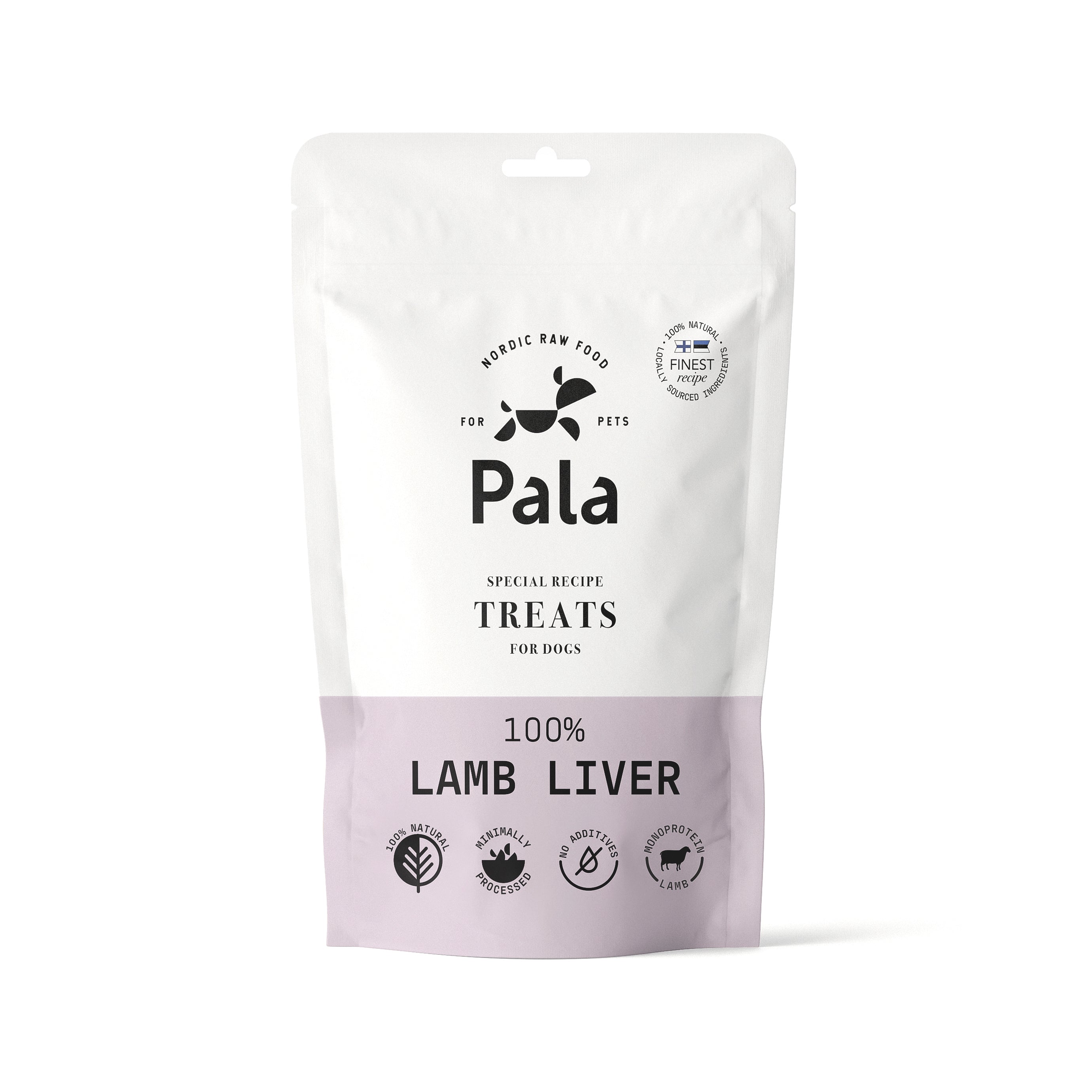 Pala godbiter av lammelever – 100 g