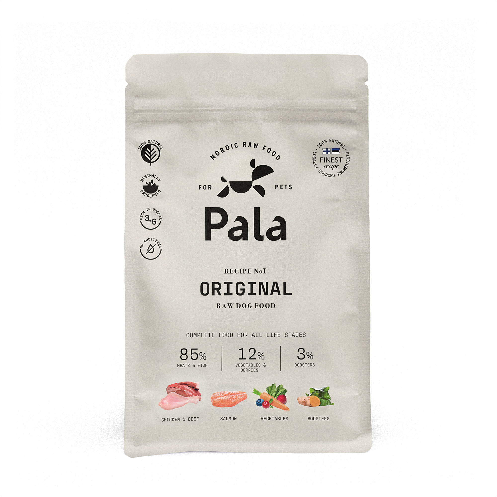Pala Recipe #1 Original – kylling, storfe og laks