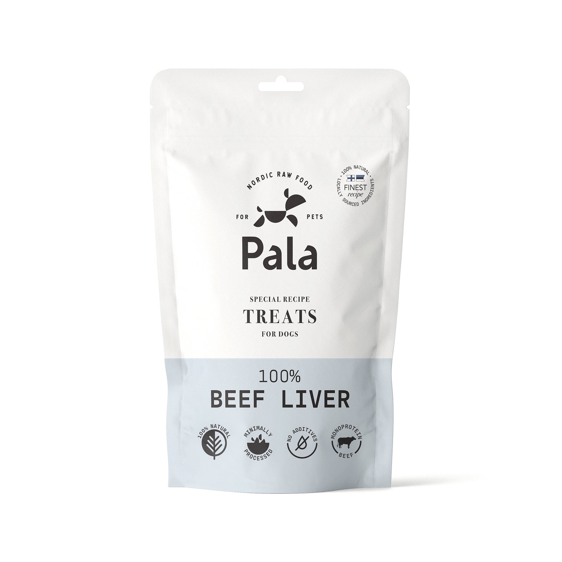 Pala godbiter av storfelever – 100 g