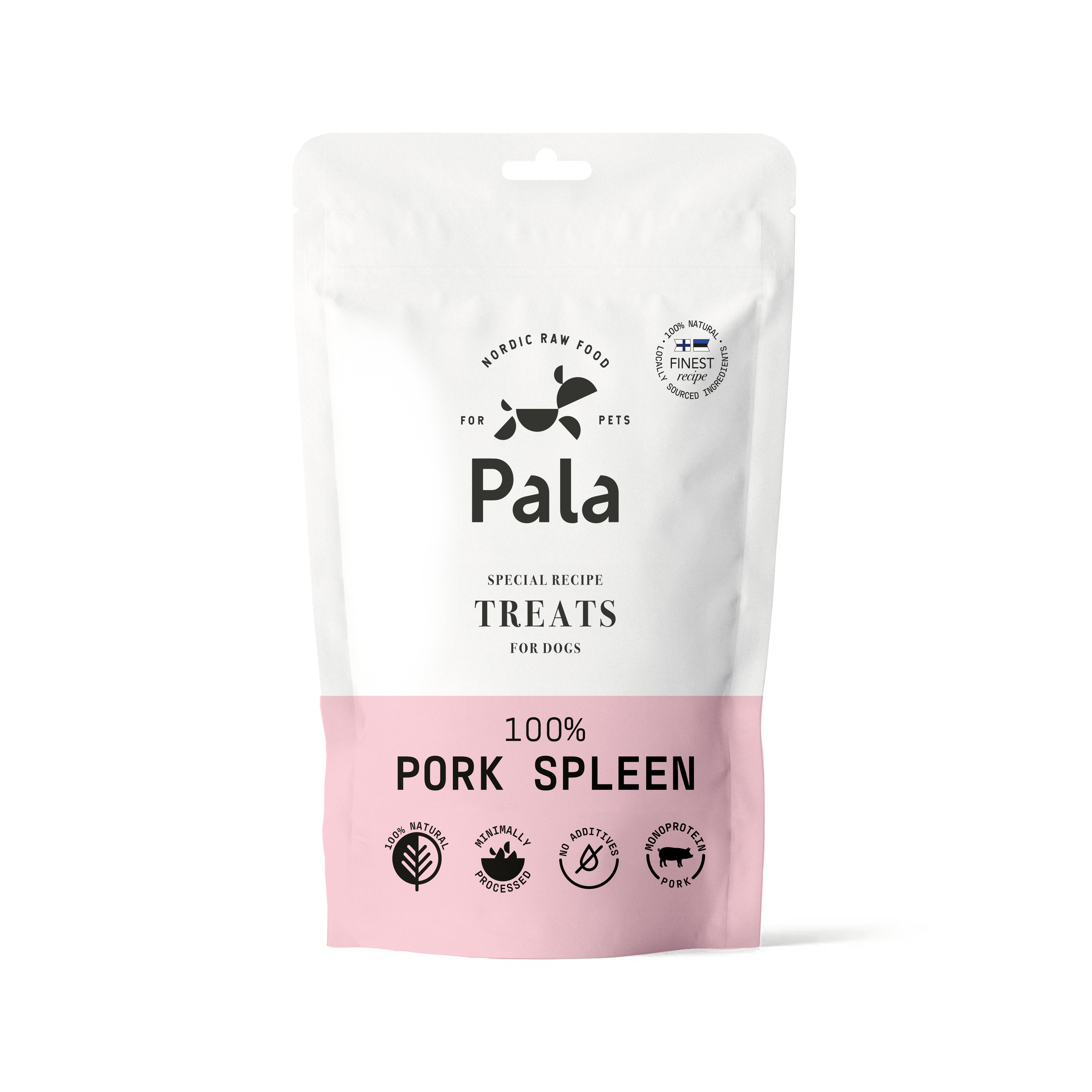 Pala godbiter av svinemilt – 100 g