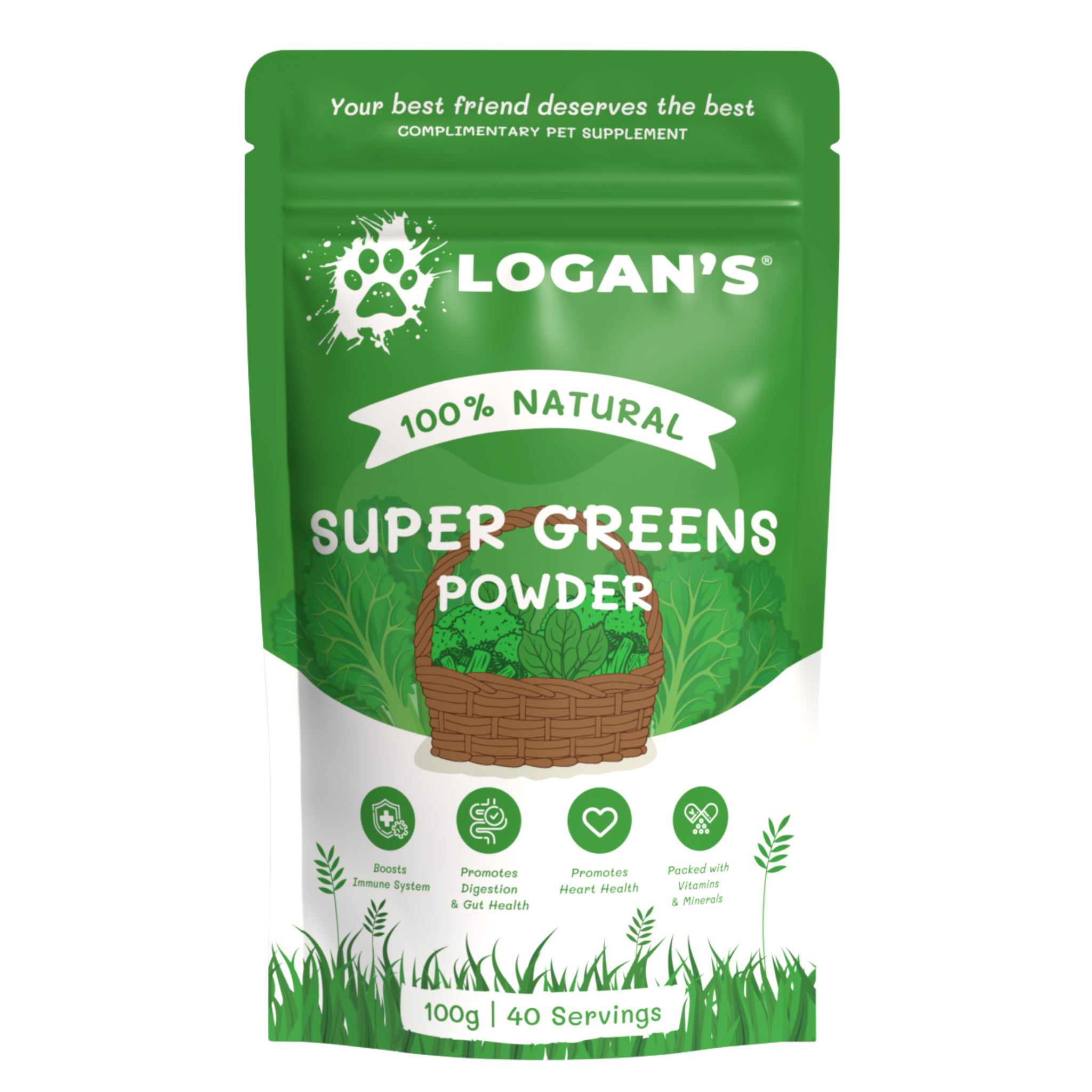 Logan's Super Greens Powder
